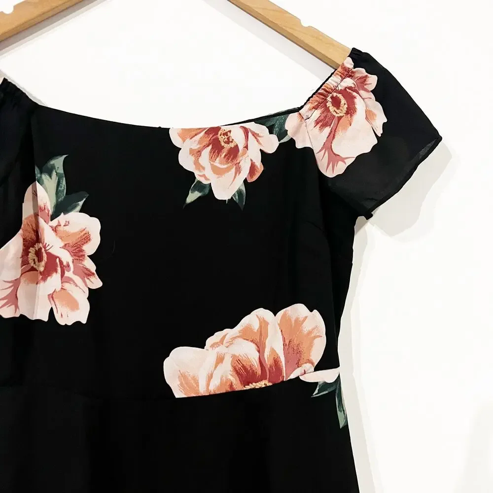 Forever21 Contemporary Floral Maxi Dress Size XS - Picture 7 of 11